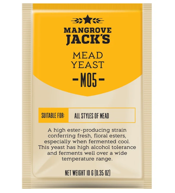 Дрожжи для медовухи Mangrove Jack's М05, 10 г